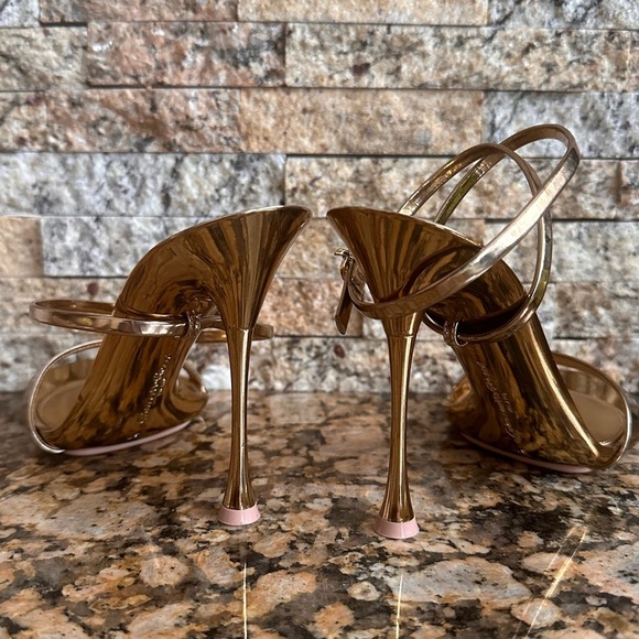 GIANVITO ROSSI
Leather Spice Sandals 95 - Picture 9 of 12